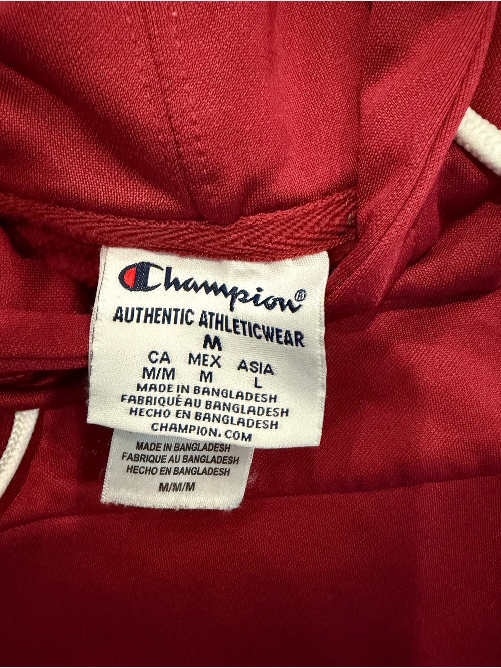 Champion Red Razorbacks Crewneck Hoodie - Picture 3 of 5